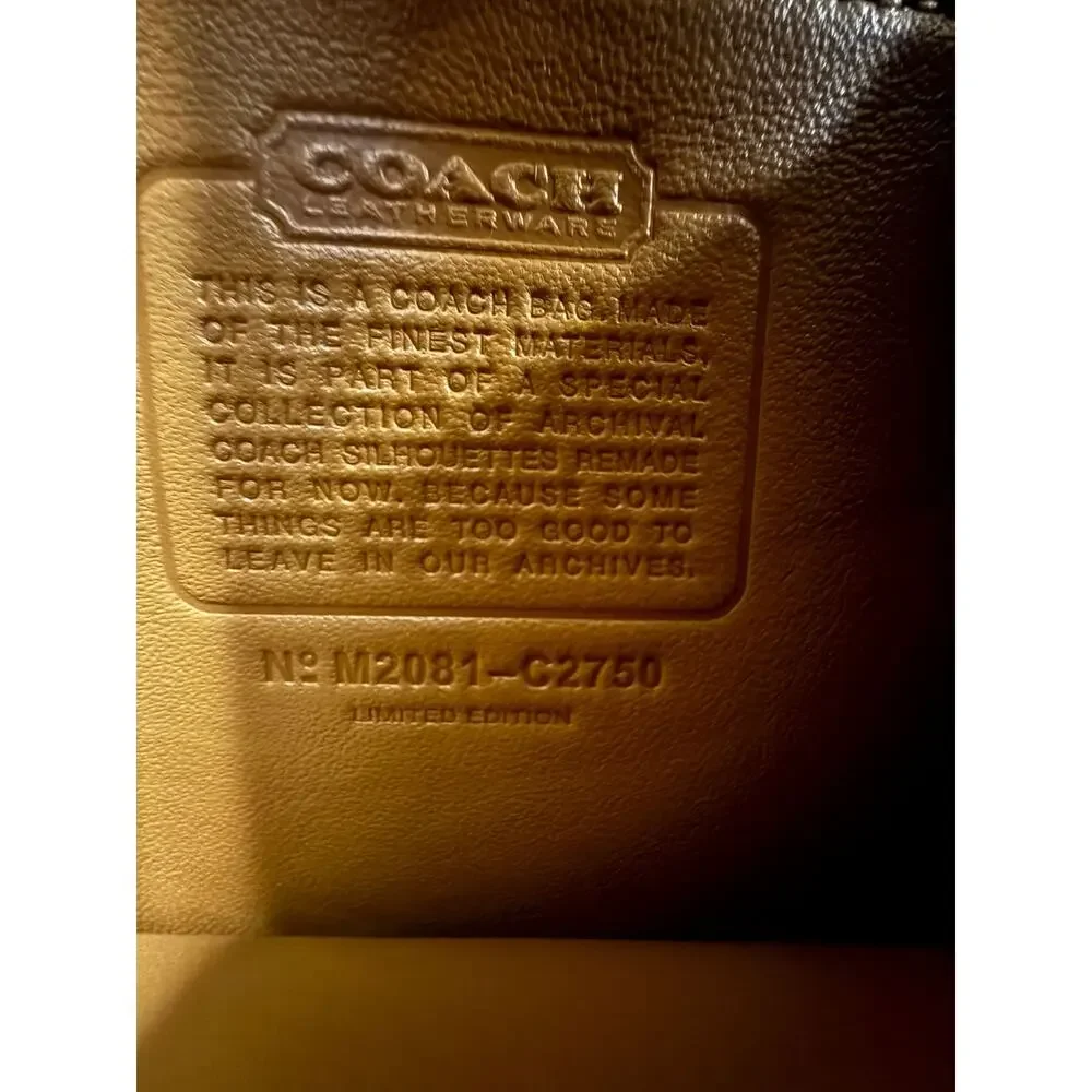 Coach Willis REISSUE Top Handle 18 with Garden Embroidery - Picture 7 of 7